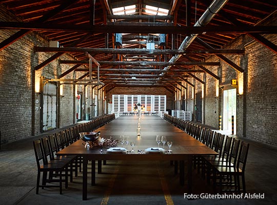 Musical Dinner in der Gaststätte Güterbahnhof in Alsfeld