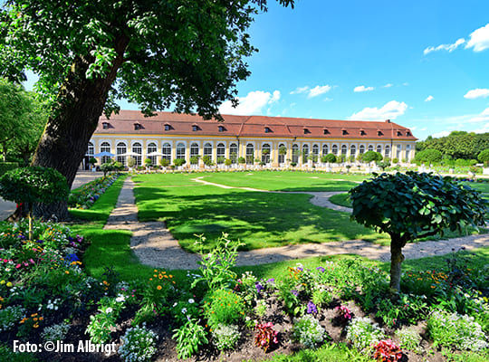 Einzigartige Location beim Musical Dinner in der Orangerie Ansbach