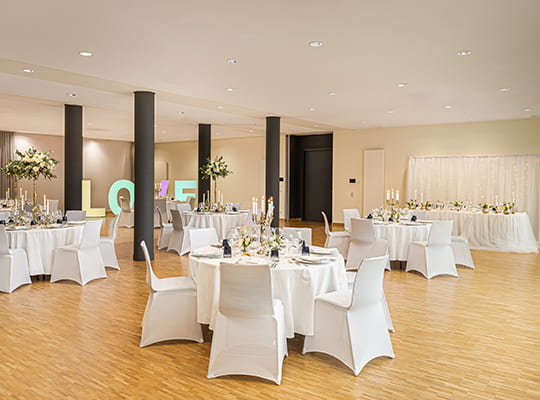 Wohlfühl-Atmosphäre beim Musical Dinner Bad Rappenau im Saline 1822