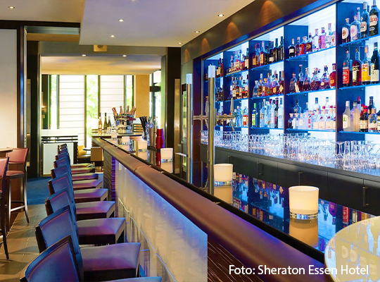 Bar im Sheraton Essen Hotel