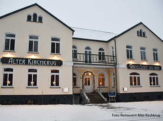 Außenansicht Restaurant Alter Kirchkrug