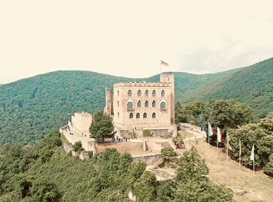 Außenansicht Festsaal Hambacher Schloss