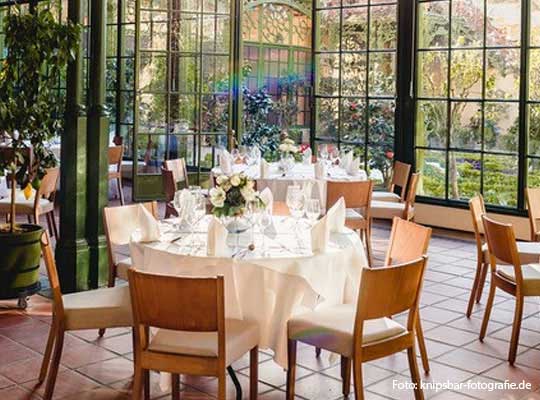 schöner Saal im Schweriner Schloss Restaurant