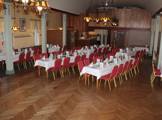 Speisesaal des Restaurant Hollerner Hof